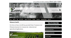 Desktop Screenshot of everfilt.com